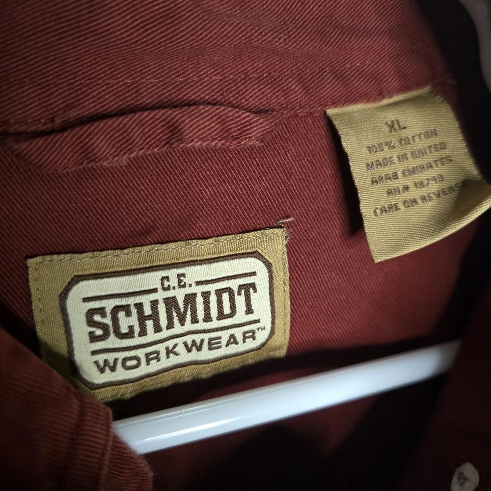 C.E. Schmidt Workwear Double Breast Pocket Button Down XL - Picture 3 of 6